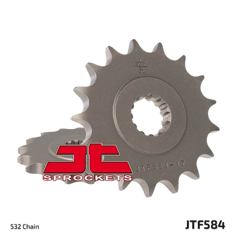 Pignon avant JT 442 pour éliminer les bruits de transmission sur Yamaha FZR 1000