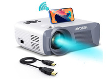 Portable Mini WiFi Projector Full HD 1080P Movie Home Video For iPhone Samsung