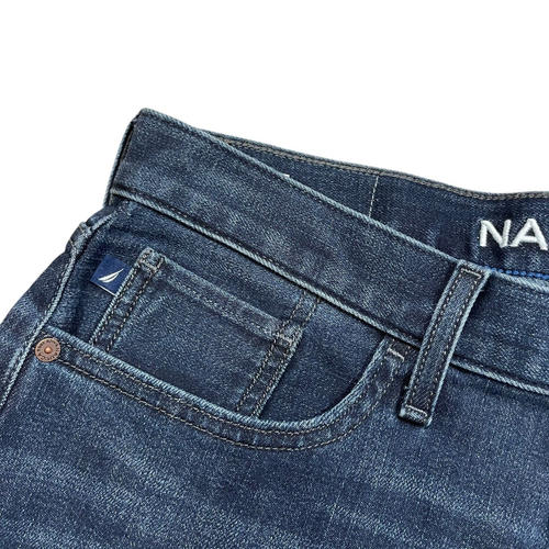 Neu mit Etikett Nautica Vintage gerade Passform Stretch Denim Herrenjeans 5 Farben alle Größen - Bild 10 von 75