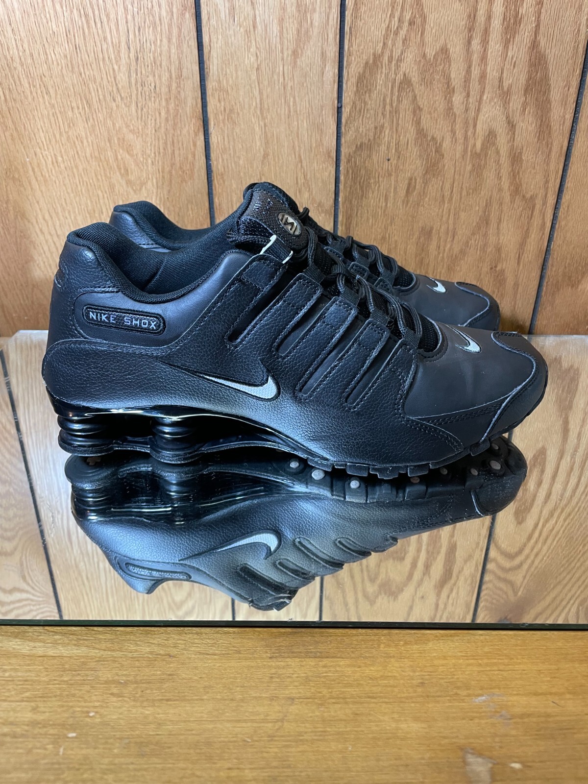 Nike Shox NZ 501524-091 Black White 