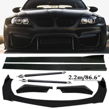 Front Bumper Lip Spoiler Splitter Car Body Rear For 328i 335i E90 E60