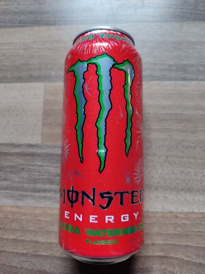 Monster Ultra Watermelon Energy Drink Dose 500ml Full Can 0721 B AG Germany 