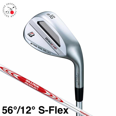 Bridgestone B BRM2 HF Wedge 56/12 S Flex N.S.PRO MODUS3 TOUR 105 Steel Shaft New
