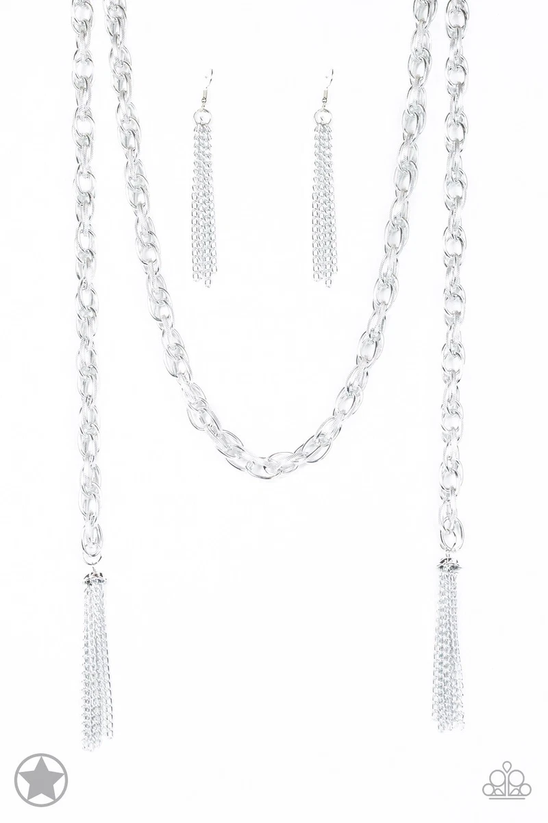 Silver paparazzi best sale necklace