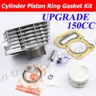 150CC Big Bore Cylinder Piston Kit 62mm For Honda XR 125 L NXR125 XR125L BROS