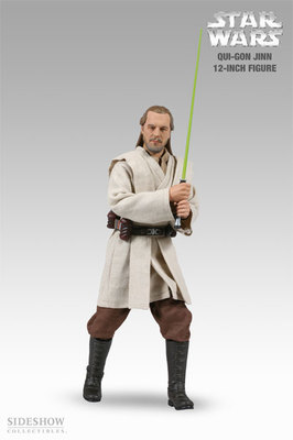 2006.SIDESHOW/STAR WARS“QUI-GON JINN” STAR WARS~EPISODE I~QUI-GON JINN~JEDI MASTER~SIXTH SCALE FIGURE