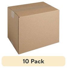 10 Pack Large Shipping Box, 12" L X 8" W X 10" H