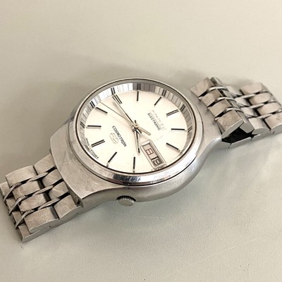 Vintage Citizen Electronic Cosmotron 7802 Watch 4-870352y Japan  