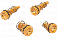 CSP  LEVER ADJUSTERS FULL SET GOLD SCORPA SHERCO GAS GAS TRIALS TRS AJP BRAKTEC