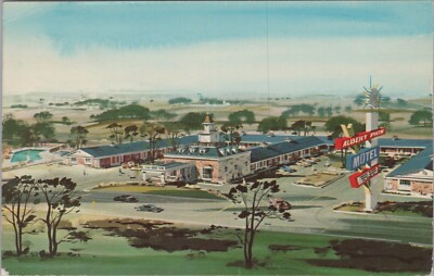 Albert Pick Motel Rockford Illinois IL c1960s Postcard 12557.4