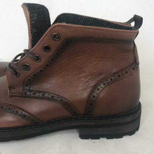 Fashion Lace Up Wingtip Ankle Boot 
