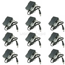 10PCS AC 100-240V to DC12V 1A 1000mA Switching Power Supply Converter Adapter US