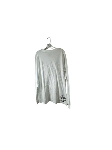 Nike SPORTSWEAR LONG-SLEEVE T-SHIRT "White" Men's size 2XL - DR7811 100 - Picture 4 of 4