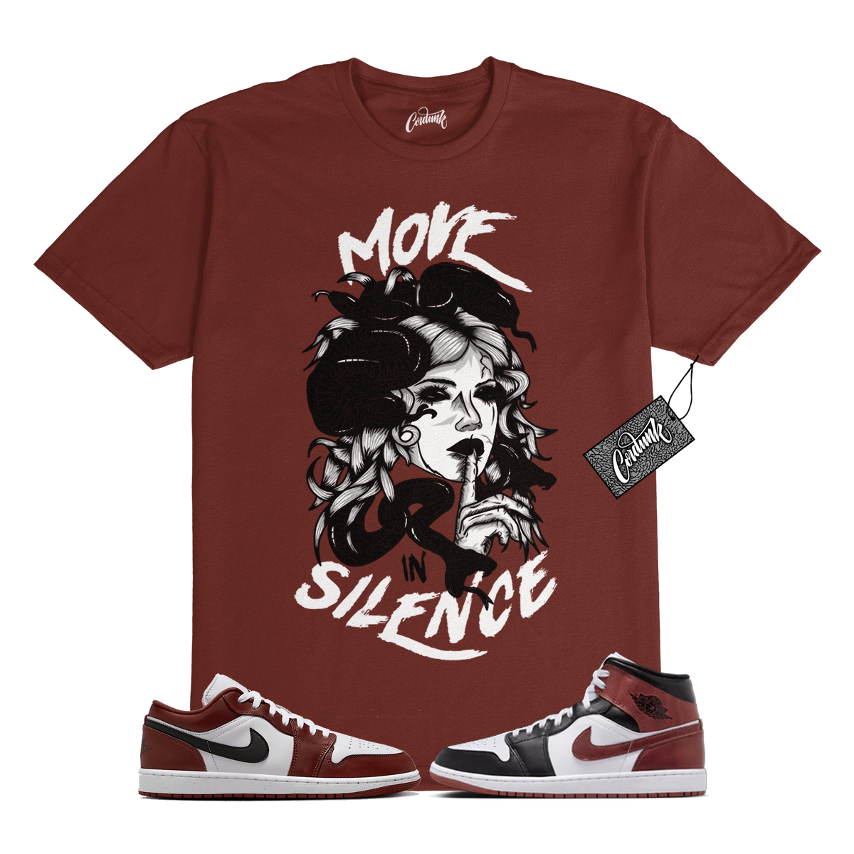 1 Maglietta Dark Pony Bianco Nero Match MIS