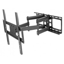 Staffa TV Inclinabile Perlesmith Per TV 26-65 Pollici, VESA Universale, Peso Max 45kg, Nera - Foto 3