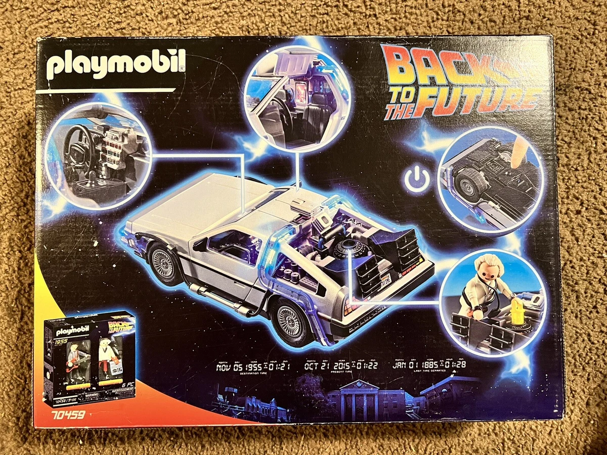 Playmobil - Back to The Future Delorean - 70317 & Scooby-Doo! Mystery  Machine - 70286