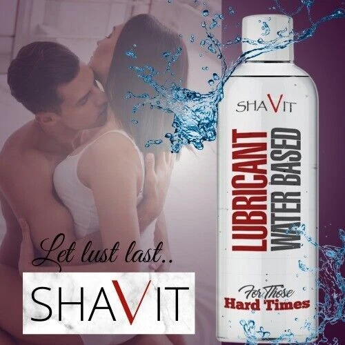 Lubricante de Larga Duración Shavit - Lubricante a Base de Agua Gel Sexual Personal Natural Feel Foto 3 de 4