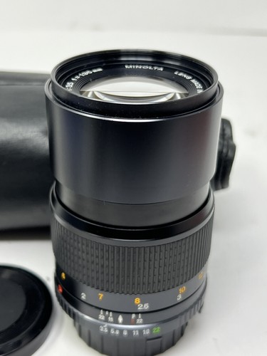 Lente Minolta MD Tele Rokkor-X 135 mm 1:3,5 para Minolta - Imagen 3 de 10