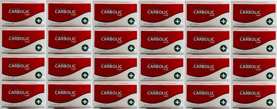 24 x Blue Power Carbolic Seife Antiseptikum 125g/4,4OZ (24er Pack)