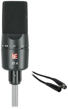 Se Electronics X1 A Studio Recording Cardioid Condenser Microphone XLR Cable