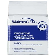 Fleischmanns Active Dry Yeast Vacuum Pack - 2lb 907g