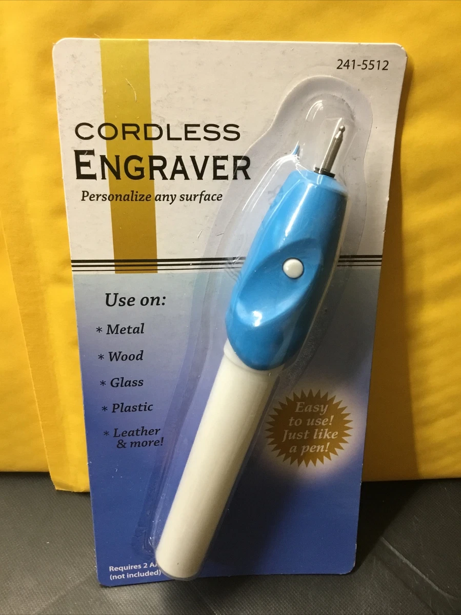 Cordless Electric Engraving Pen Tool Engraver (Metal Glass Wood) Brand NEW