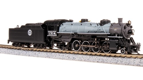 Locomotora de vapor Broadway Limited 7857 escala N DMIR USRA Light Mikado #1320 | Zustand: New