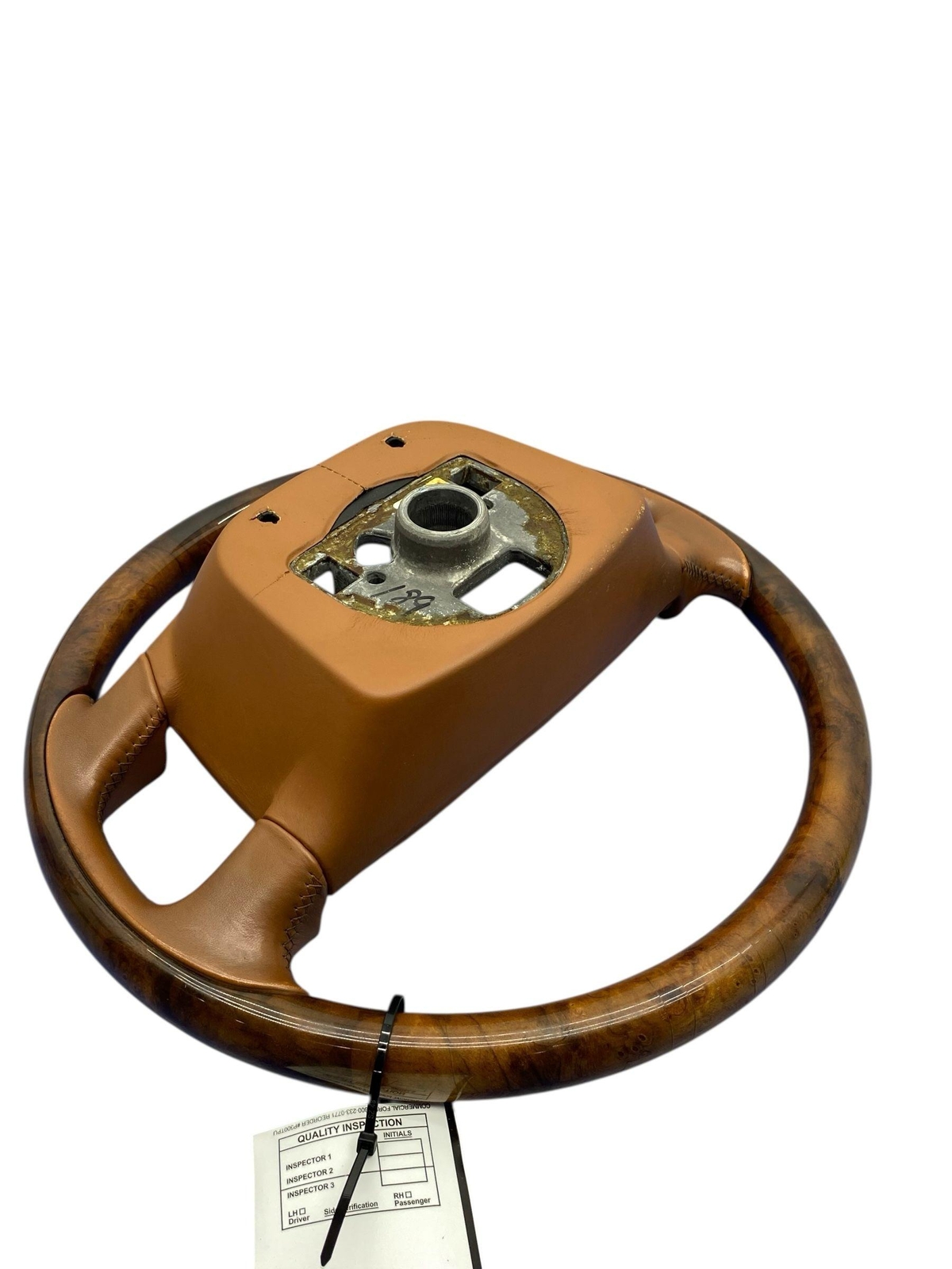 2003-2012 BENTLEY CONTINENTAL OEM FRONT LEFT STEERING WHEEL | WOOD *WEAR*