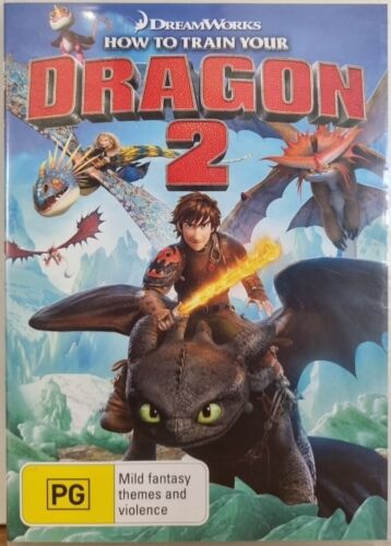 How To Train Your Dragon 2 (DVD, 2014) Dreamworks, Region 4 PAL - Like New - Picture 1 of 3