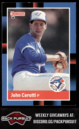 1988 Donruss #321b John Cerutti