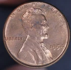 1954  LINCOLN CENT BU FRESH FROM AN ORIGINAL ROLL- LOT AA-4966