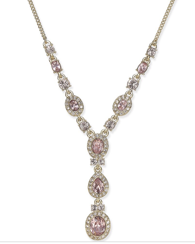 【最終値下げ】Givenchy Pave Crystal Orb Frontal ネックレス $78 Givenchy crystal & pave y necklace JM3f | eBay