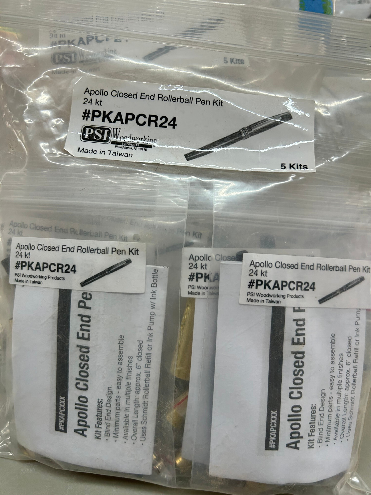 Pen turning business start up kit. Includes kits, parts, accessories, tools