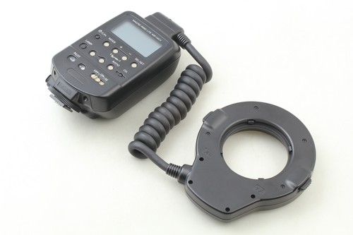 Testato 🎦👀✨COME NUOVO✨ Canon MR-14EX Macro Ring Lite Flash light TTL per EOS EF JAPAN - Foto 2 di 10