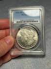 (#103046) Morgan Dollar: 1921 D.  PCGS MS 62  Frosty!    (see video!) — photo 2
