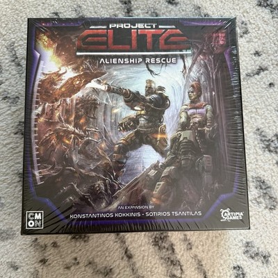 Project Elite Alienship Rescue Expansion 2020 CMON Artipia Games NEW SEALED