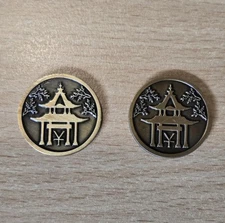 Corvus Belli - 2x Metal Infinity Tokens