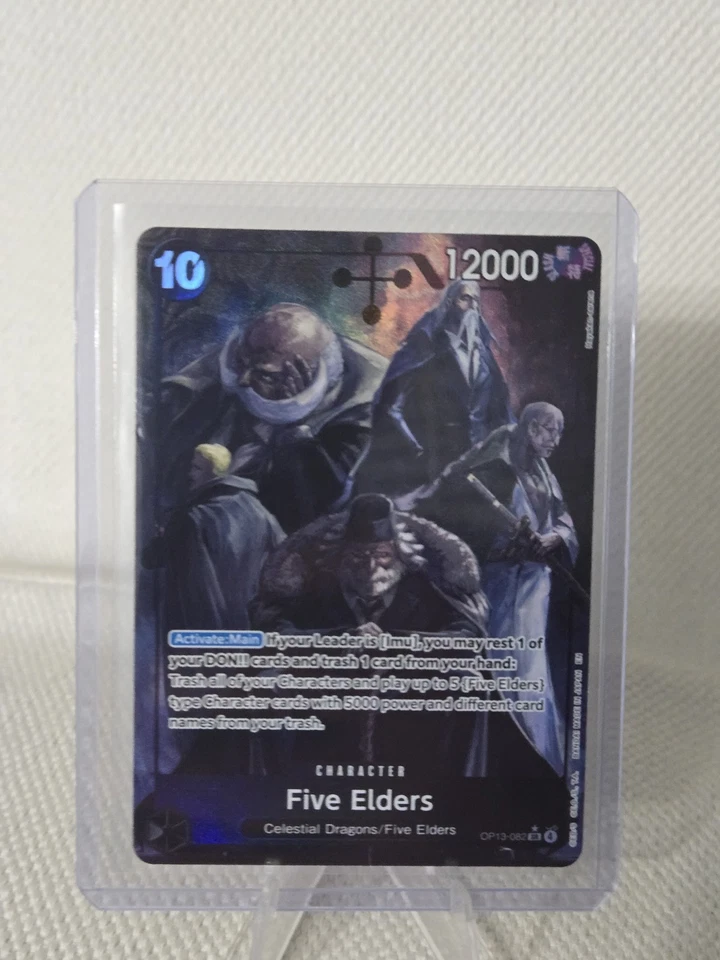 Five Elders (Alternate Art) OP13-082 Carrying On His Will Foil - Image 2 of 3