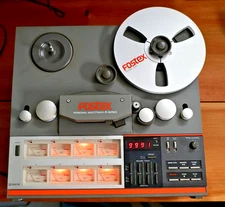 Vintage FOSTEX A-8 8-Track analog tape Recorder - nice, needs work - in Orig Box