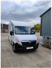 Vauxhall Movano Luton Van - Low Loader - Towbar - Chain belLWB Box - low mileage