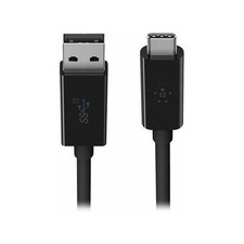 Image of Belkin USB-A to USB-C Charge Cable Black (F2CU029BT1M-BLK)