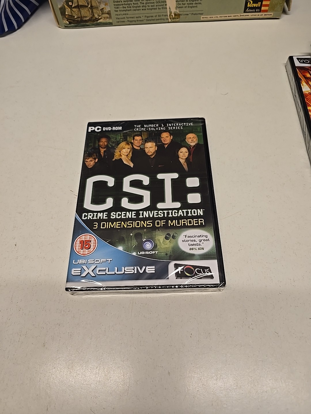PC DVD ROM CSI 3 DIMENSIONS OF MURDER (PC 2008) NEW & SEALED