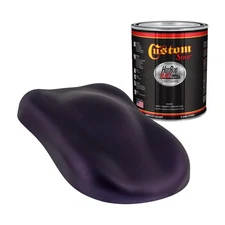 Hot Rod Flatz Midnight Purple Pearl Urethane Auto Flat Car Paint, Quart Only