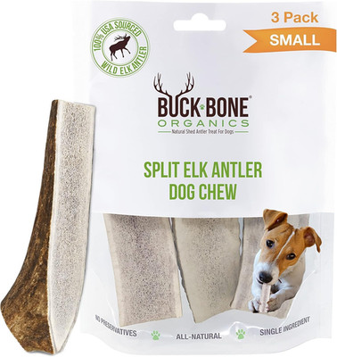 Dog Chews, Elk Antlers for Dogs, Long Lasting Dog Bones for Aggressive Chewers,