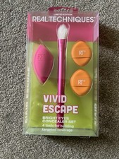 Juego de corrector de ojos brillantes Real Techniques Vivid Escape - 4 piezas nuevo en caja freepost