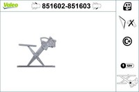 Valeo Fensterheber 851602 FüR Toyota RAV 3 ZSA35_ ZSA35R 4WD ACA30_ ACA30R ZSA30