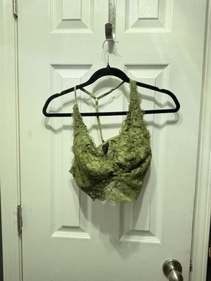 Esmara Lace Bralette. Floral Lace Overlay and A Racerback Strap Design. Size L