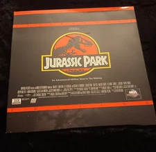 Jurassic Park (Laserdisc) 2-Disc Widescreen THX Gatefold Sam Neill