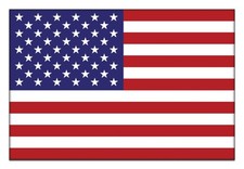 American Flag Refrigerator Magnet, 2x3 Inches, Made in USA, Travel Souvenir 1