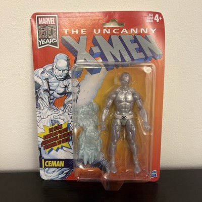 ICEMAN-Marvel Legends Uncanny X-Men Retro Carded X Men 80 Years NEW!  97